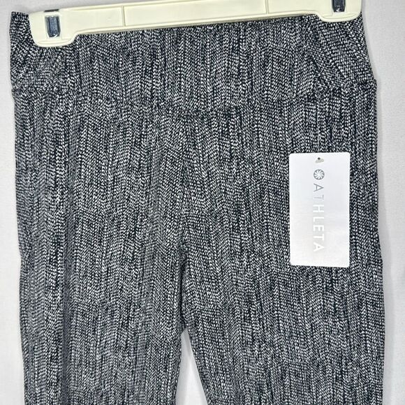 Athleta Delancey Skyline Textured Moto Leggings. Size Small. - Picture 3 of 12